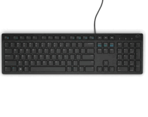 Keyboard : אנגלית בלבד Dell KB216 USB Black