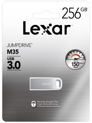 Lexar JumpDrive USB 3.0 M35 256GB Silver Housing