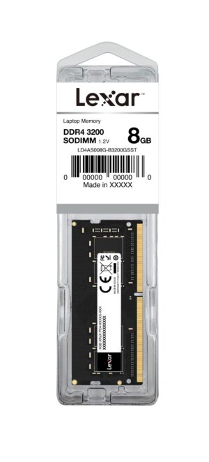Lexar SODIMM 8GB DDR4 3200Mhz 260pin 1.2V Blister Pack