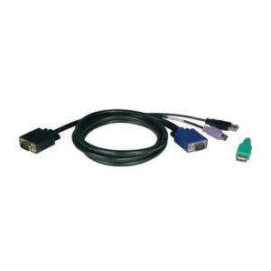 USB/PS2 Combo Cable Kit for NetController KVM Switches B040-Series and B042-Series