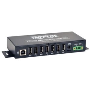 7Port Industrial-Grade USB 2.0 Hub - 15 kV ESD Immunity