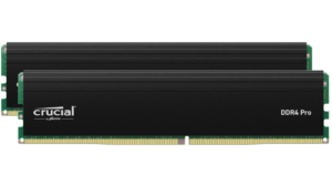 Crucial Pro DIMM 64GB Kit (2x32) DDR4 3200Mhz CL22 (16Gbit)
