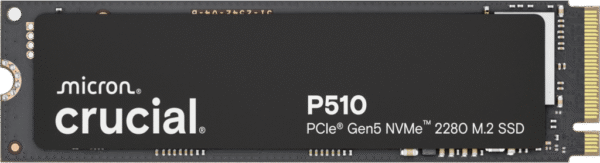 Crucial SSD P510 1TB PCIe Gen5 NVMe 2280 M.2