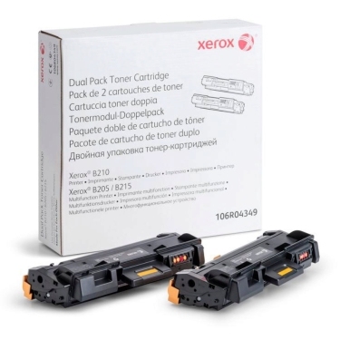 Dual Pack for Black Toner for Xerox B210 / B215