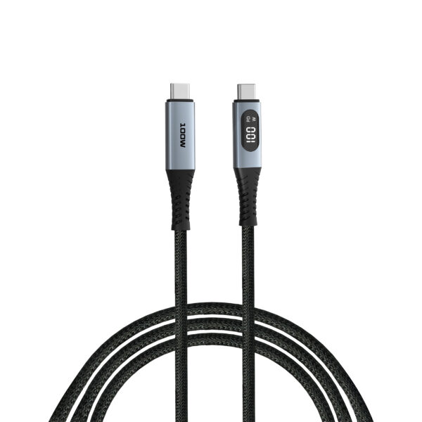 VERBATIM SYNC & CHARGE USB C TO USB C 240W DISPLAY 120 CM