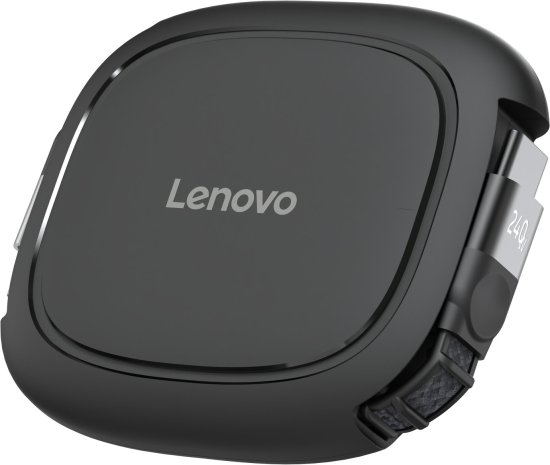 Lenovo 240W USB-C Retractable Cable - Black