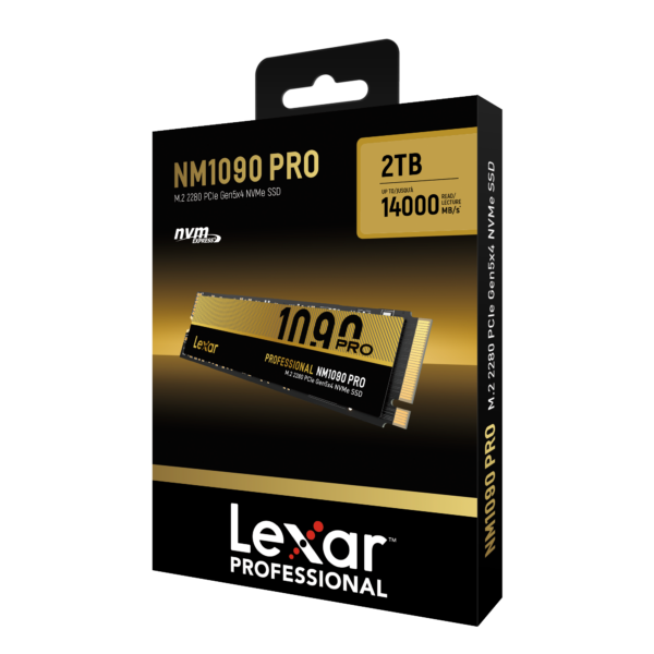 Lexar SSD LNM-1090Pro 1TB M.2 NVMe High Speed PCIe Gen5